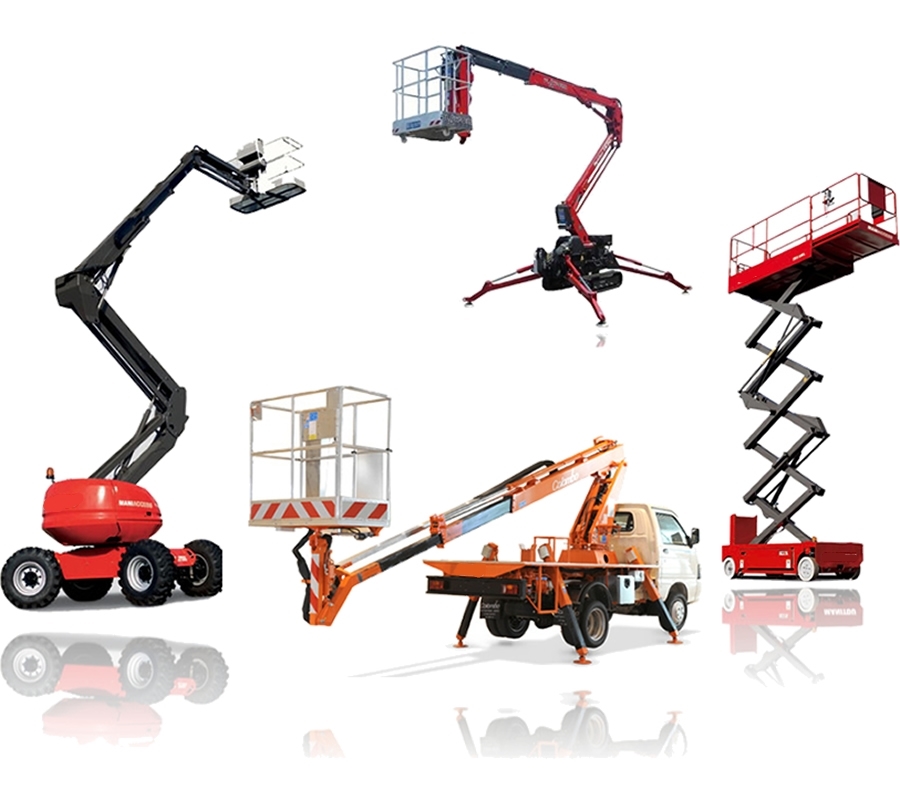 PLE - Piattaforme di lavoro elevabili con e senza stabilizzatori